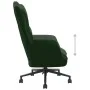 Dark Green Velvet Relaxation Chair by , Armchairs - Ref: Foro24-328174, Price: 139,54 €, Discount: %