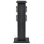 Black column with sockets for the garden by vidaXL, wall sockets - Ref: Foro24-41233, Price: 42,06 €, Discount: %