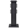 Schwarze Säule mit Steckdosen für den Garten von vidaXL, Steckdosen - Ref: Foro24-41233, Preis: 38,34 €, Rabatt: %