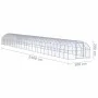 Galvanized steel outdoor chicken coop 3x24x2 m by , Cages and habitats for small animals - Ref: Foro24-3095471, Price: 1,00 €...