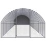Gallinero de exterior de acero galvanizado 3x16x2 m de , Jaulas y habitáculos para animales pequeños - Ref: Foro24-3095478, P...