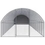 Galvanized steel outdoor chicken coop 3x16x2 m by , Cages and habitats for small animals - Ref: Foro24-3095478, Price: 1,00 €...
