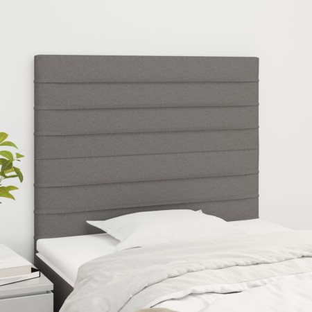 Kopfteile 2 Einheiten aus dunkelgrauem Stoff 80x5x78/88 cm von , Kopf- und Fußteile - Ref: Foro24-3116447, Preis: 66,60 €, Ra...