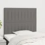 Kopfteile 2 Einheiten aus dunkelgrauem Stoff 100x5x78/88 cm von , Kopf- und Fußteile - Ref: Foro24-3116561, Preis: 54,76 €, R...