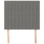 Kopfteile 2 Einheiten aus dunkelgrauem Stoff 100x5x78/88 cm von , Kopf- und Fußteile - Ref: Foro24-3116561, Preis: 54,76 €, R...
