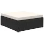 8-teiliges Gartenmöbel-Set und schwarze synthetische Rattankissen von vidaXL, Gartensets - Ref: Foro24-41261, Preis: 873,64 €...
