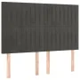 Kopfteile 4 Einheiten dunkelgrauer Samt 72x5x78/88 cm von , Kopf- und Fußteile - Ref: Foro24-3116619, Preis: 108,50 €, Rabatt: %