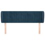 Cabecero de terciopelo azul oscuro 147x23x78/88 cm | Foro24.es | Tu tienda online para hogar, jardín y más Foro24.es