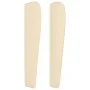 Cabecero con orejas de tela color crema 83x23x118/128 cm de , Cabeceros y pies de cama - Ref: Foro24-3118075, Precio: 78,71 €...