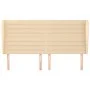 Headboard with cream fabric ears 163x23x118/128 cm by , Headboards and footboards - Ref: Foro24-3118107, Price: 134,25 €, Dis...