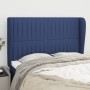 Kopfteil mit blauen Stoffohren 147x23x118/128 cm von , Kopf- und Fußteile - Ref: Foro24-3118198, Preis: 113,40 €, Rabatt: %