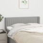 Kopfteil aus hellgrauem Stoff, 147 x 16 x 78/88 cm von , Kopf- und Fußteile - Ref: Foro24-3119004, Preis: 73,58 €, Rabatt: %