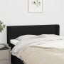 Cabecero de tela negro 147x16x78/88 cm de , Cabeceros y pies de cama - Ref: Foro24-3119006, Precio: 59,44 €, Descuento: %