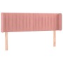Rosa Samtkopfteil 147x16x78/88 cm von , Kopf- und Fußteile - Ref: Foro24-3119059, Preis: 78,69 €, Rabatt: %