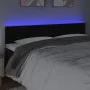 Black velvet headboard with LED 160x5x78/88 cm by , Headboards and footboards - Ref: Foro24-3121808, Price: 67,86 €, Discount: %