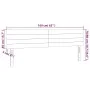 Light gray fabric headboard with LED 160x5x78/88 cm by , Headboards and footboards - Ref: Foro24-3121758, Price: 65,30 €, Dis...