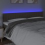 Kopfteil mit LED aus taupegrauem Stoff 160x5x78/88 cm von , Kopf- und Fußteile - Ref: Foro24-3121860, Preis: 65,39 €, Rabatt: %