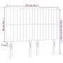 Headboard with LED lights light gray fabric 144x5x118/128 cm by , Headboards and footboards - Ref: Foro24-3122660, Price: 119...