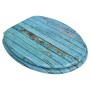 Toilet seat with MDF lid, old wood design. by vidaXL, Toilet and bidet seats - Ref: Foro24-141479, Price: 41,48 €, Discount: %