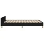 Bettrahmen mit schwarzem Stoffkopfteil 120x200 cm von , Betten und Lattenroste - Ref: Foro24-3125205, Preis: 175,73 €, Rabatt: %
