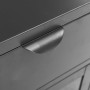 Anthracite gray steel and glass bedside table 40x30x54.5 cm by vidaXL, Nightstands - Ref: Foro24-336054, Price: 97,53 €, Disc...
