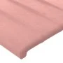 Rosa Samtbettgestell mit Kopfteil 140x190 cm von , Betten und Lattenroste - Ref: Foro24-3125878, Preis: 206,49 €, Rabatt: %