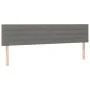 Box spring bed with dark gray fabric mattress 160x200 cm by , Beds and slatted bases - Ref: Foro24-3126334, Price: 505,42 €, ...
