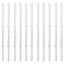 Metal fence with galvanized steel posts stakes 25x1.25 m by vidaXL, fence panels - Ref: Foro24-141508, Price: 329,64 €, Disco...