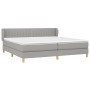 Boxspringbett mit hellgrauer Stoffmatratze 200x200 cm von , Betten und Lattenroste - Ref: Foro24-3126989, Preis: 581,30 €, Ra...