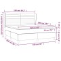 Boxspringbett mit dunkelgrauer Stoffmatratze 160x200 cm von , Betten und Lattenroste - Ref: Foro24-3128054, Preis: 587,60 €, ...