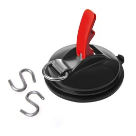 ProPlus Suction Cup with Ring and Two Hooks, 758082 by ProPlus, Tent poles and stakes - Ref: Foro24-404094, Price: 16,32 €, D...