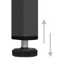 Anthracite gray steel and glass bedside table 40x30x54.5 cm by vidaXL, Nightstands - Ref: Foro24-336054, Price: 97,53 €, Disc...