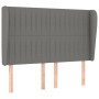 Cama box spring con colchón tela gris oscuro 140x190 cm de , Camas y somieres - Ref: Foro24-3128118, Precio: 554,16 €, Descue...