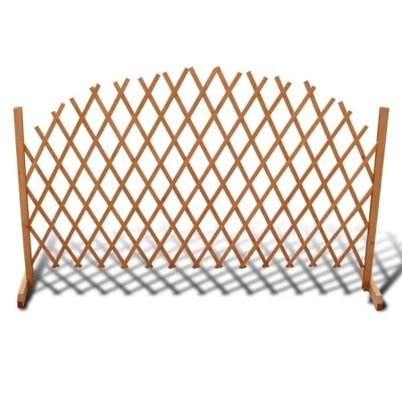 Massivholzgitterzaun 180x100 cm von vidaXL, Zaunpaneele - Ref: Foro24-41296, Preis: 35,66 €, Rabatt: %