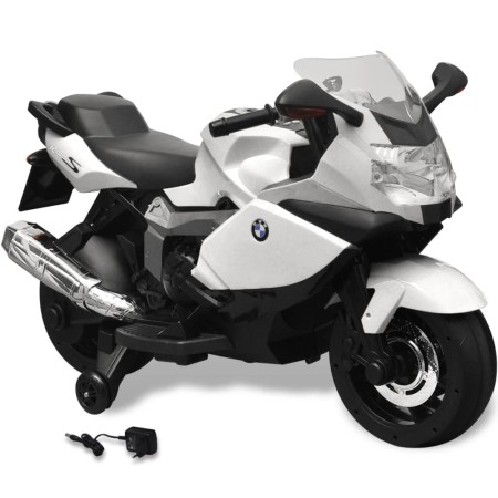 White electric toy motorcycle, model BMW 283 6 V by vidaXL, electric toy vehicles - Ref: Foro24-10085, Price: 308,80 €, Disco...