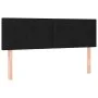 Box spring bed with black fabric mattress 140x190 cm by , Beds and slatted bases - Ref: Foro24-3129867, Price: 417,57 €, Disc...
