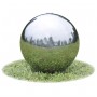 Kugel-Wasserfallbrunnen mit Edelstahl-Garten-LEDs 20 cm von vidaXL, Brunnen und Wasserfälle - Ref: Foro24-41677, Preis: 55,91...