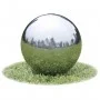Sphere waterfall fountain with stainless steel garden LEDs 20 cm by vidaXL, Fountains and waterfalls - Ref: Foro24-41677, Pri...