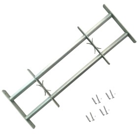Verstellbares Fenstersicherheitsgitter mit 2 Stangen 700–1050 mm von vidaXL, Windows - Ref: Foro24-141380, Preis: 41,33 €, Ra...