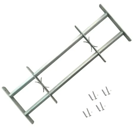 Adjustable window security grille with 2 bars 700-1050 mm by vidaXL, Windows - Ref: Foro24-141380, Price: 38,30 €, Discount: %