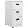 Hellgrauer Aktenschrank aus Stahl, 46 x 62 x 102,5 cm von vidaXL, Aktenschränke - Ref: Foro24-20123, Preis: 180,86 €, Rabatt: %
