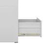 Light gray steel filing cabinet 46x62x102.5 cm by vidaXL, Filing cabinets - Ref: Foro24-20123, Price: 178,26 €, Discount: %
