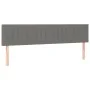 Box spring bed mattress and LED lights light gray fabric 200x200 cm by , Beds and slatted bases - Ref: Foro24-3133342, Price:...