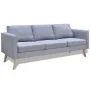 Dreisitziges Sofa aus hellgrauem Stoff von vidaXL, Sofas - Ref: Foro24-242219, Preis: 308,66 €, Rabatt: %
