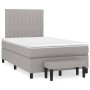 Boxspringbett mit hellgrauer Stoffmatratze 120x200 cm von , Betten und Lattenroste - Ref: Foro24-3136741, Preis: 426,27 €, Ra...