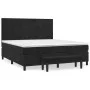 Boxspringbett mit schwarzer Samtmatratze 180x200 cm von , Betten und Lattenroste - Ref: Foro24-3137739, Preis: 622,73 €, Raba...