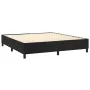 Boxspringbett mit schwarzer Samtmatratze 180x200 cm von , Betten und Lattenroste - Ref: Foro24-3137739, Preis: 622,73 €, Raba...