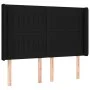 Box spring bed mattress and LED lights black fabric 140x190 cm by , Beds and slatted bases - Ref: Foro24-3139031, Price: 478,...