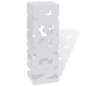 White square steel umbrella stand, 48.5 cm, cane holder by vidaXL, umbrella stands - Ref: Foro24-242467, Price: 30,50 €, Disc...