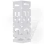 White square steel umbrella stand, 48.5 cm, cane holder by vidaXL, umbrella stands - Ref: Foro24-242467, Price: 30,99 €, Disc...